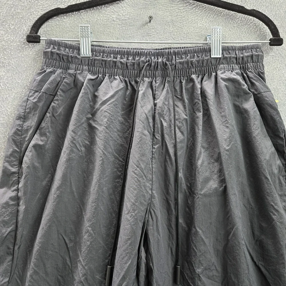 Jordan Men Activewear Pants M Gray Jumpman Embroidery Windbreaker 23 Engineered